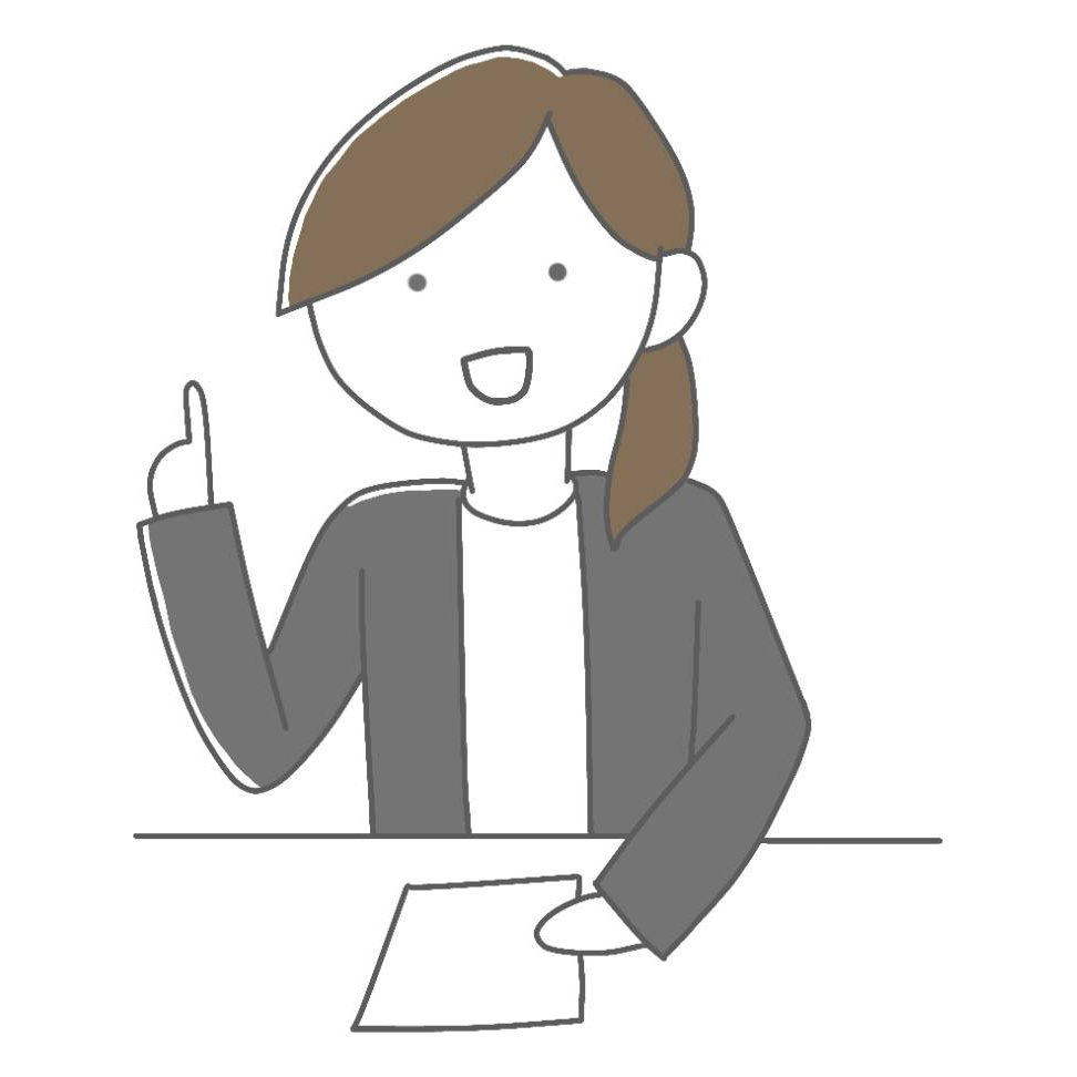 相談を受けるセンター担当者のイラスト